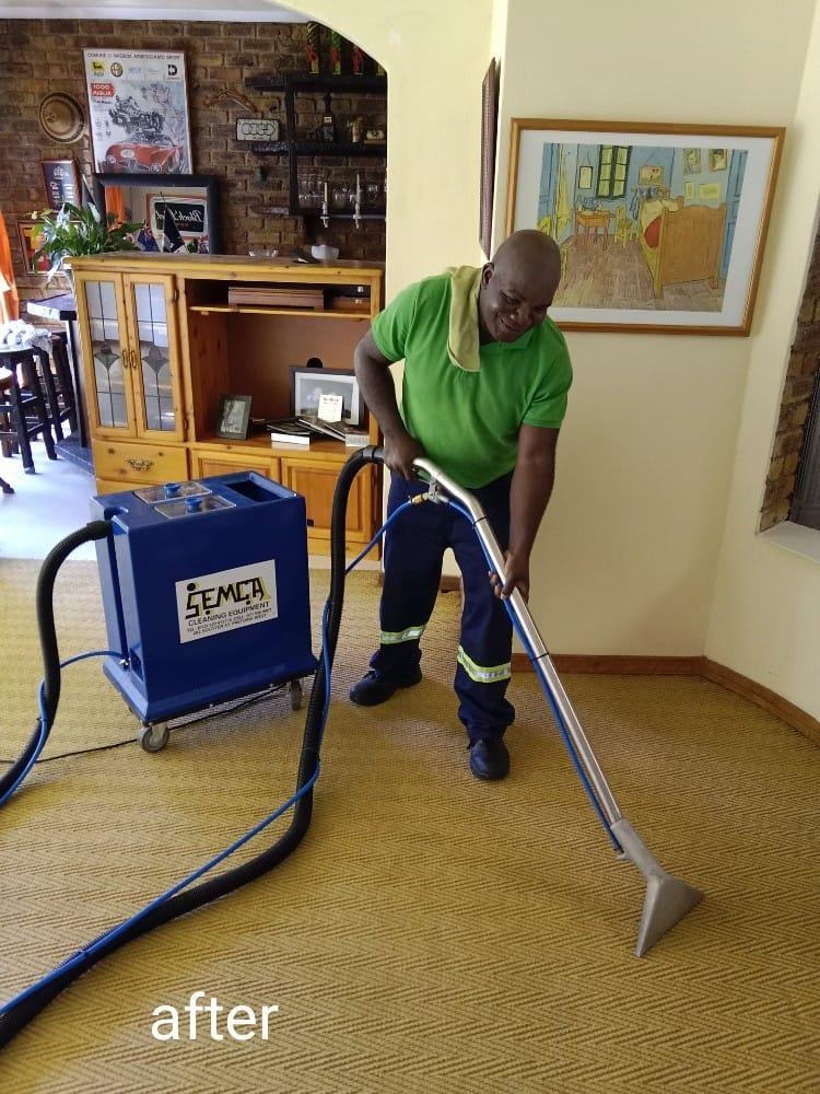 Carpet after cleaning